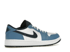 Jordan 1 Low Golf Shoes White Aegean Storm DD9315-115