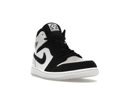 Jordan 1 Mid Diamond Shorts DH6933-100 White/Black Sneakers
