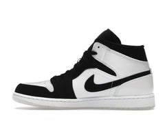 Jordan 1 Mid Diamond Shorts DH6933-100 White/Black Sneakers