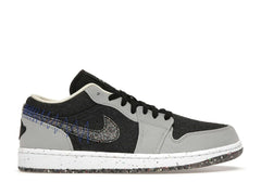 Air Jordan 1 Low SE Crater Black Grey DM4657-001 Sneakers