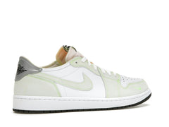 Air Jordan 1 Retro Low White Ghost Green Black DM7837-103