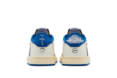 Fragment Design x Travis Scott x Air Jordan 1 Retro Low OG SP ‘Sail Military Blue’