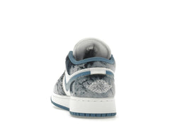 Air Jordan 1 Low Washed Denim GS Blue White Sneakers DM8947-100