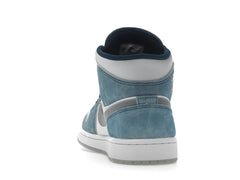 Air Jordan 1 Mid French Blue Fire Red DN3706-401 Sneakers