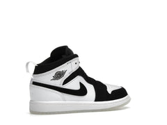 Jordan 1 Mid SE Diamond Preschool Shoes DN4323-100 White/Multicolor/Black
