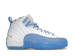 Air Jordan 12 Retro Emoji (GS) White/Lemon Venom DQ4365-114