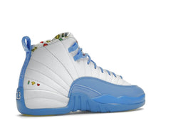 Air Jordan 12 Retro Emoji (GS) White/Lemon Venom DQ4365-114