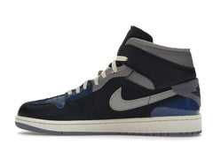 Air Jordan 1 Mid SE Craft Obsidian French Blue Ashen Slate White Sneakers – DR8868-400