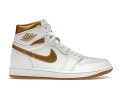 Jordan 1 Retro High OG Metallic Gold Women’s Sneakers FD2596-107