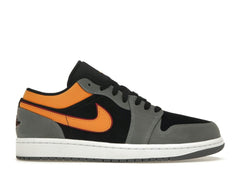 Jordan 1 Low SE Light Graphite Vivid Orange Sneakers – FN7308-008