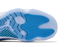 Air Jordan 11 Retro Low Unc 2026 White University Blue Black