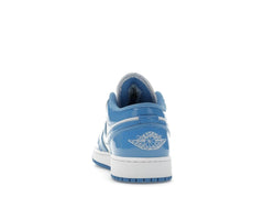 Jordan 1 Low SE Legend Blue Patent GS Shoes FZ3929-114