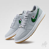 Clean on the Green - Jordan 1 Low Golf Custom