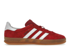 Adidas Gazelle Scarlet Cloud White Suede Sneakers H06261