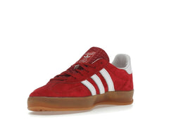 Adidas Gazelle Scarlet Cloud White Suede Sneakers H06261