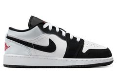 Air Jordan 1 Low SE Panda Toe GS White/Black/Red (HF3188-106)