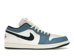 Jordan 1 Low SE Armory Navy HM3711-144 White/Navy Blue Sneakers