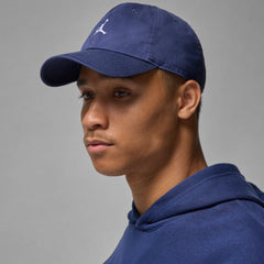 Jordan Club Cap Unstructured Curved Bill Washed Jumpman Strapback