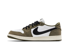 Air Jordan 1 Retro Low Og Medium Olive Medium Olive Black Summit White Sail