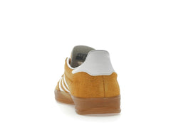 Adidas Gazelle Indoor Women’s Orange Peel White Sneakers HQ8716