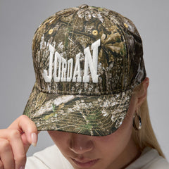 Jordan Rise Cap Structured Curved Brim Realtree Snapback