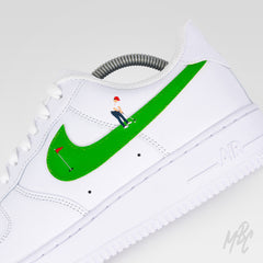 Putting Swoosh - Nike Air Force 1 Custom