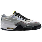 Jordan 4 RM Premium White Black Smoke Grey Fire Red (GS)