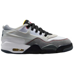 Jordan 4 RM Premium White Black Smoke Grey Fire Red (GS)