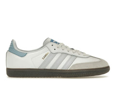 Adidas Samba OG White Halo Blue Sneakers – Core White/Halo Blue/Gum 5 – ID2055