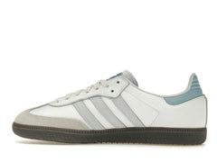 Adidas Samba OG White Halo Blue Sneakers – Core White/Halo Blue/Gum 5 – ID2055