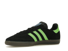 adidas Samba Deco SPZL Black Lucid Lime Sneakers IF5738