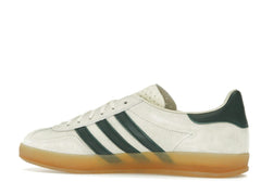 adidas Gazelle Indoor Cream White Collegiate Green Gum Sneakers IH7502