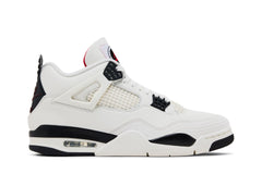 Air Jordan 4 Retro Flight Club Sail Black University Red