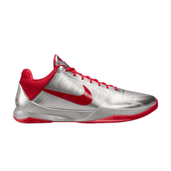Caitlin Clark X Nike Zoom Kobe 5 Protro Rookie Of The Year Metallic Silver University Red