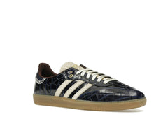 adidas Samba Wales Bonner Navy Croc: Premium Leather Sneakers