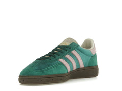 Adidas Handball Spezial Green Pink Velvet Women’s Sneakers JI2648