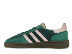 Adidas Handball Spezial Green Pink Velvet Women’s Sneakers JI2648