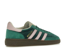 Adidas Handball Spezial Green Pink Velvet Women’s Sneakers JI2648