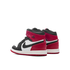Air Jordan 1 Retro High OG 'Black Toe Reimagined' (TD) - White/Black/Varsity Red/Sail