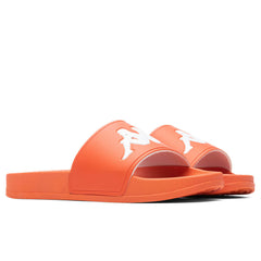 Authentic Adam 2 Slides - Orange Smutty/White