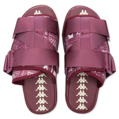 Authentic Nuuk 1 Sandals - Burgundy/Light Beige