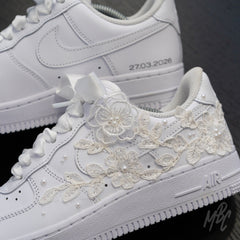 Floral Lace - Air Force 1 Custom