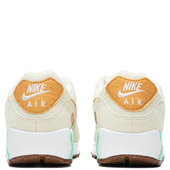 Air Max 90 LX Women's - Coconut Milk/Metallic Gold/Green Glow