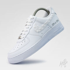 Pearl Swooshes - Air Force 1 Custom