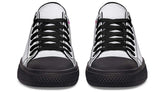 “Just a Girl” in Gym Black Lowtop Sneaker