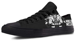 Lion Deadlift Black Lowtop Sneaker
