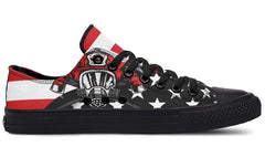 Firefighter Black Lowtop Sneaker