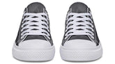 Lady Skull Gym Tattoo White Lowtop Sneaker