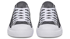 Lady Skull Gym Tattoo White Lowtop Sneaker