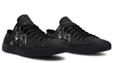 Death and Crow Black Lowtop Sneaker